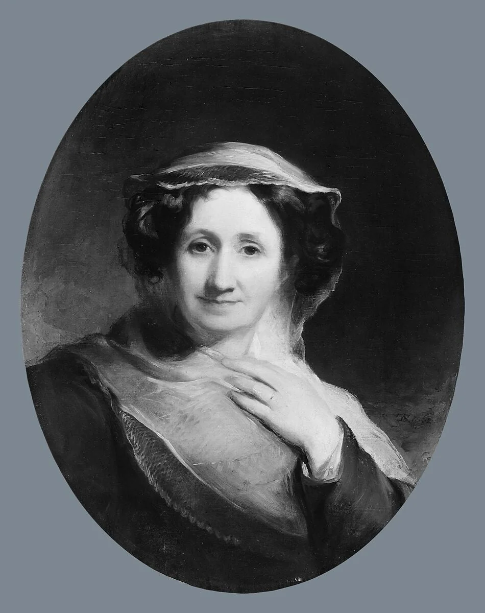 Sarah Annis Sully (Mrs. Thomas Sully), detail