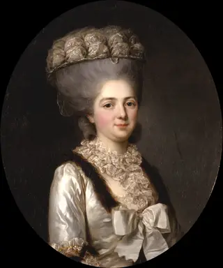 Marie-Louise-Thérèse-Victoire de France, dite Madame Victoire (1733-1799), by Anne Vallayer-Coster, oil, 1790