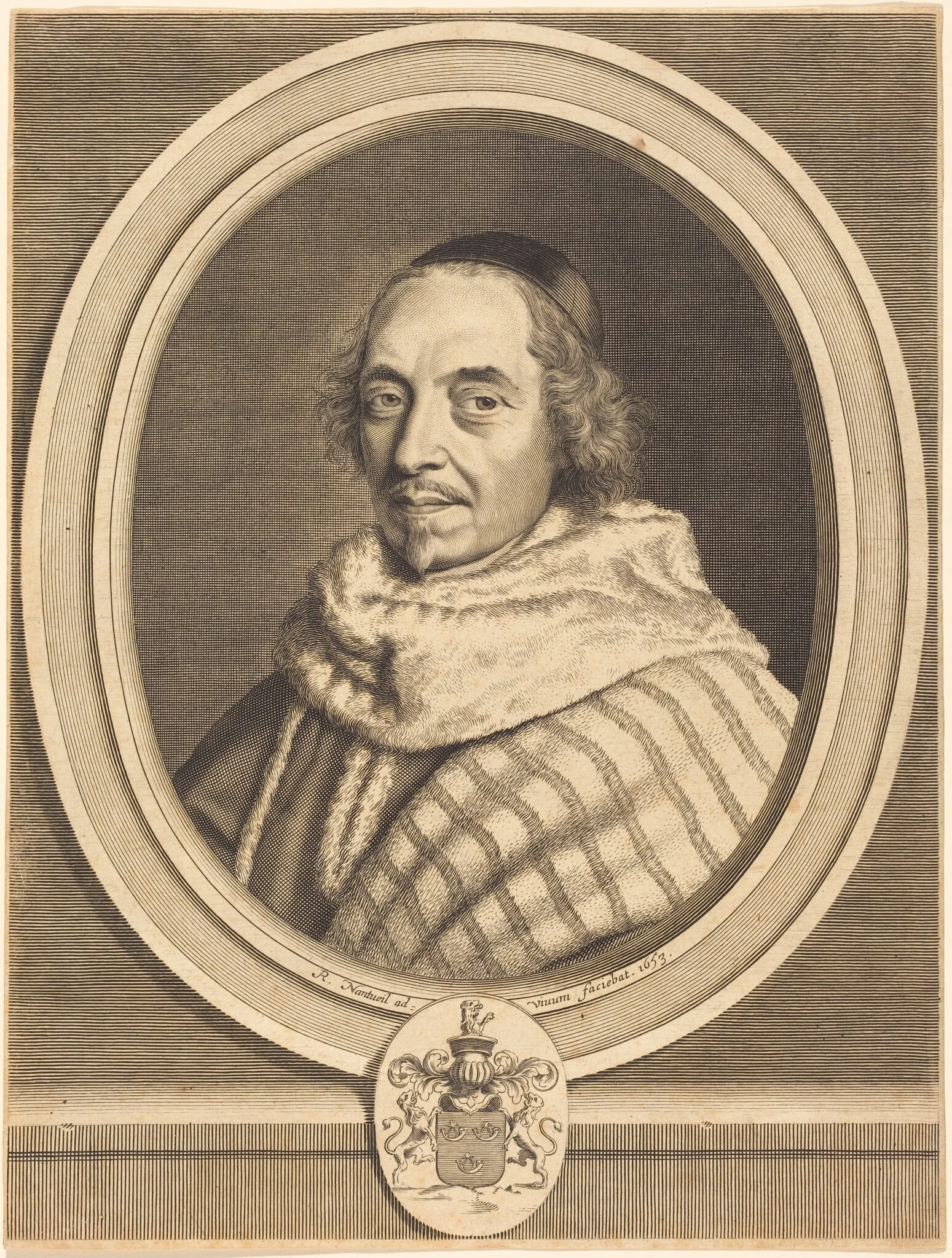 Francois-Theodore de Nesmond, detail
