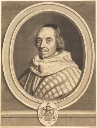 Francois-Theodore de Nesmond, by Robert Nanteuil, ink, 1653