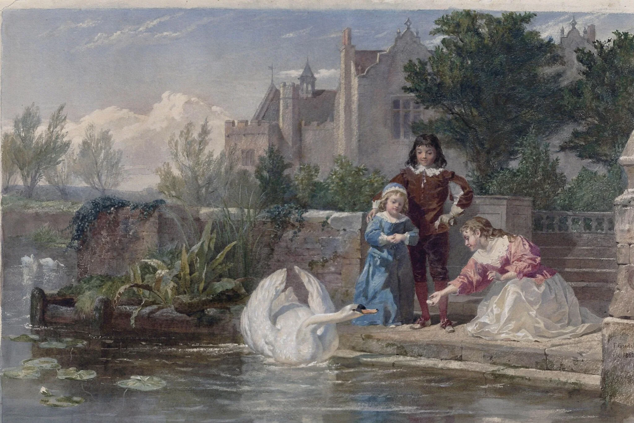 The children of King Charles I, detail