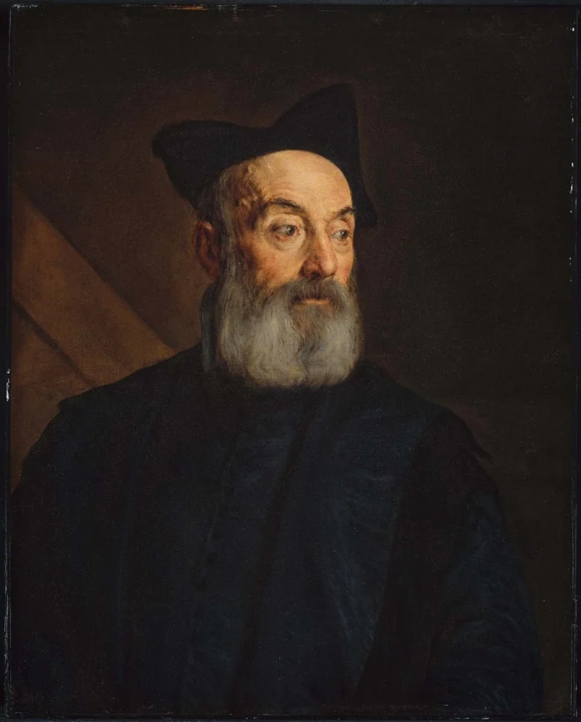 Portrait of a Man, detail