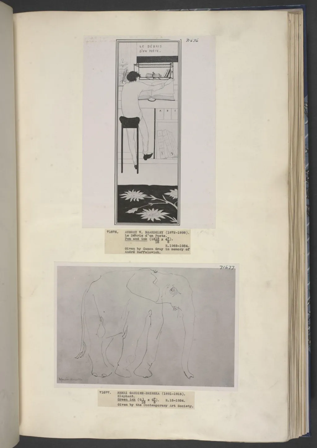 Elephant., by Henri Gaudier-Brzeska, 1903