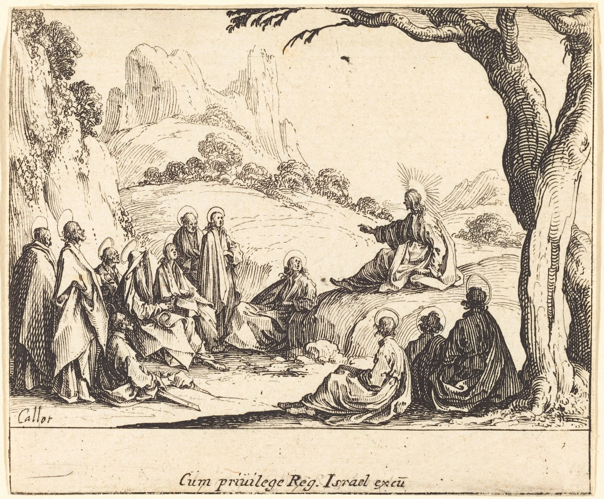 Sermon on the Mount, detail