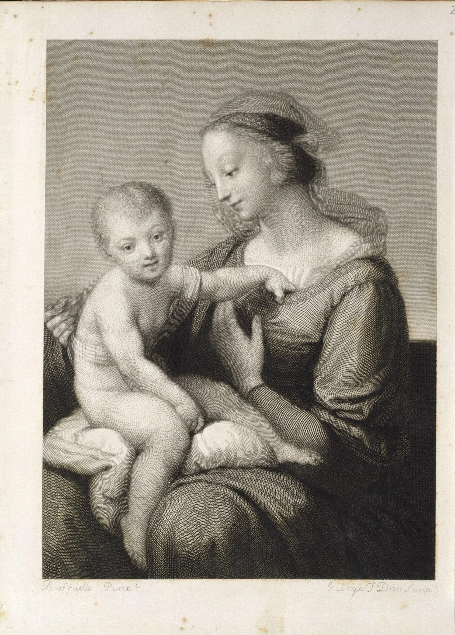 Print from Ionides Album, detail