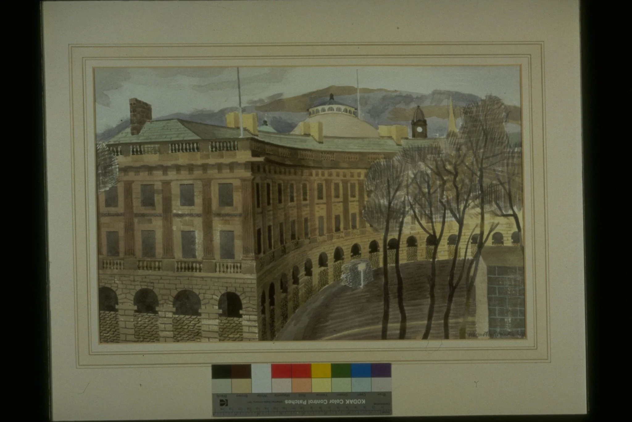 The Crescent, Buxton, detail