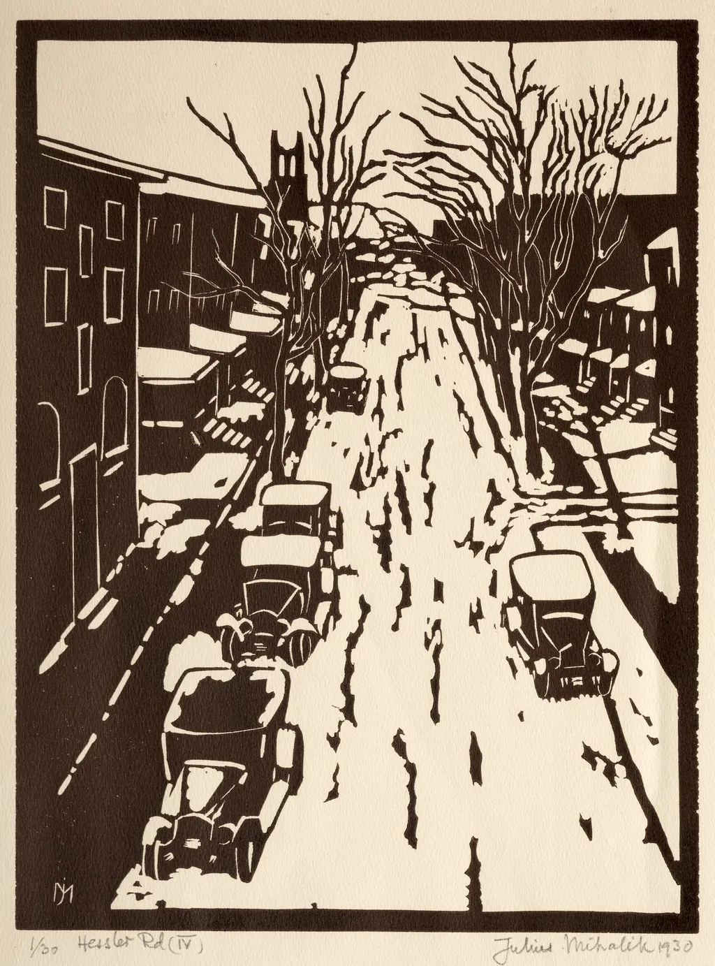 Hessler Road, by Julius Mihalik, 1930