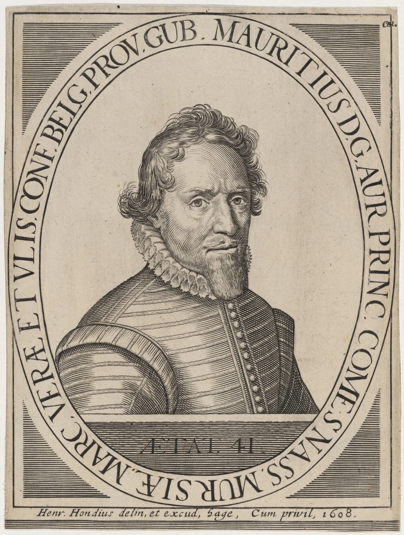 Maurice, Prince of Orange, detail