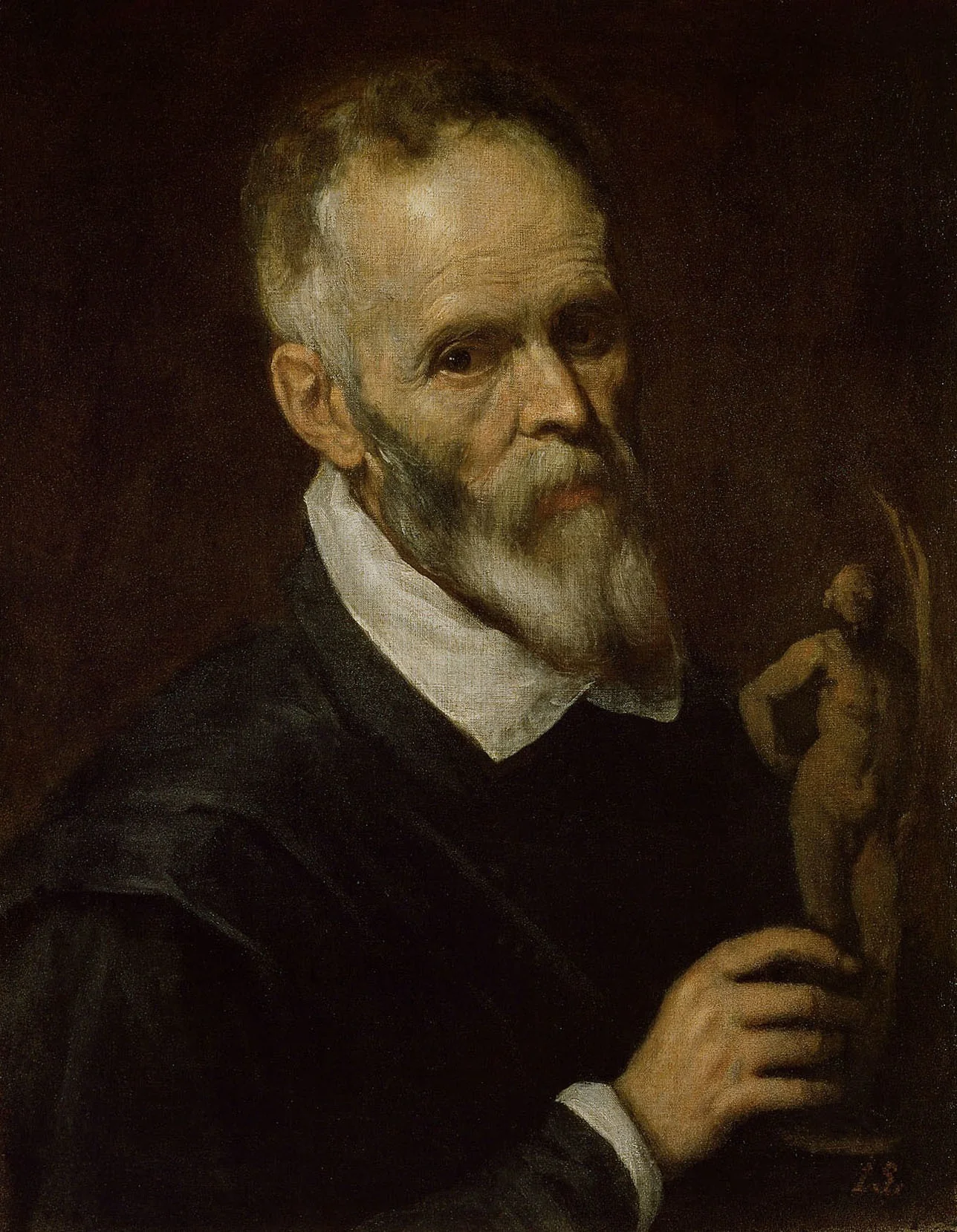 Portrait of a Sculptor, detail