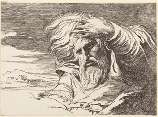 Eastern Patriarch, by James Barry, ink, 1803