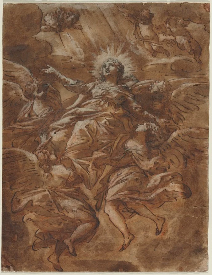 Assumption of the Virgin, detail