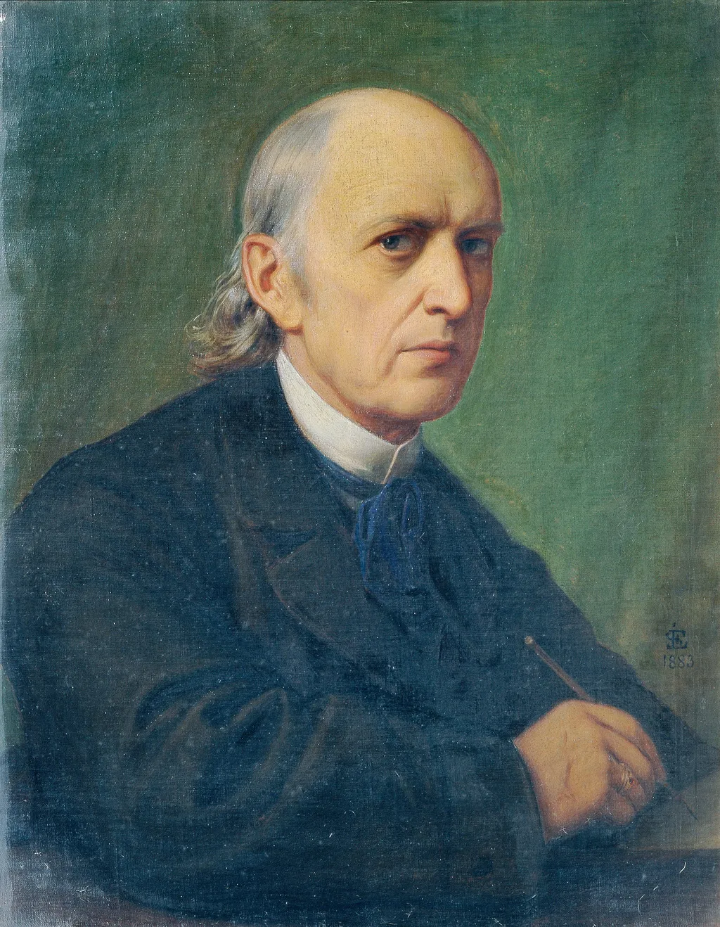 Selbstbildnis, by Eduard von Steinle, oil