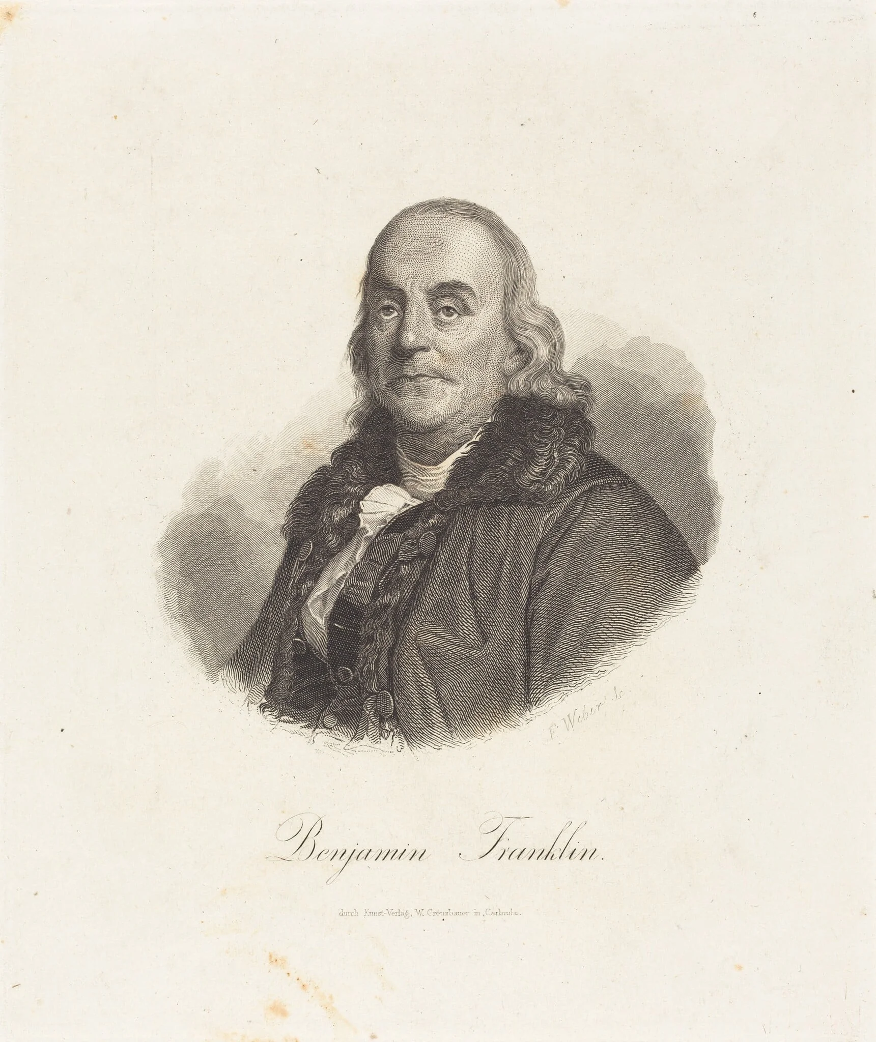 Benjamin Franklin, detail