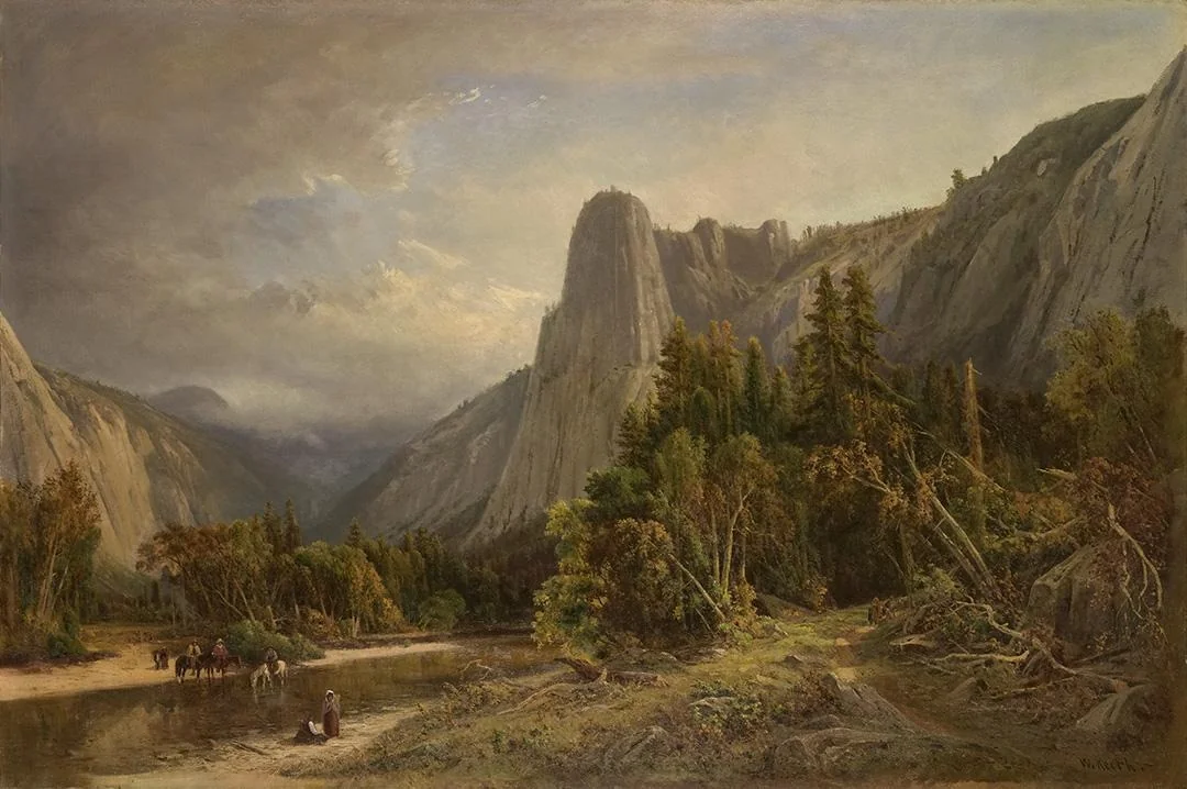 Sentinel Rock, Yosemite, detail