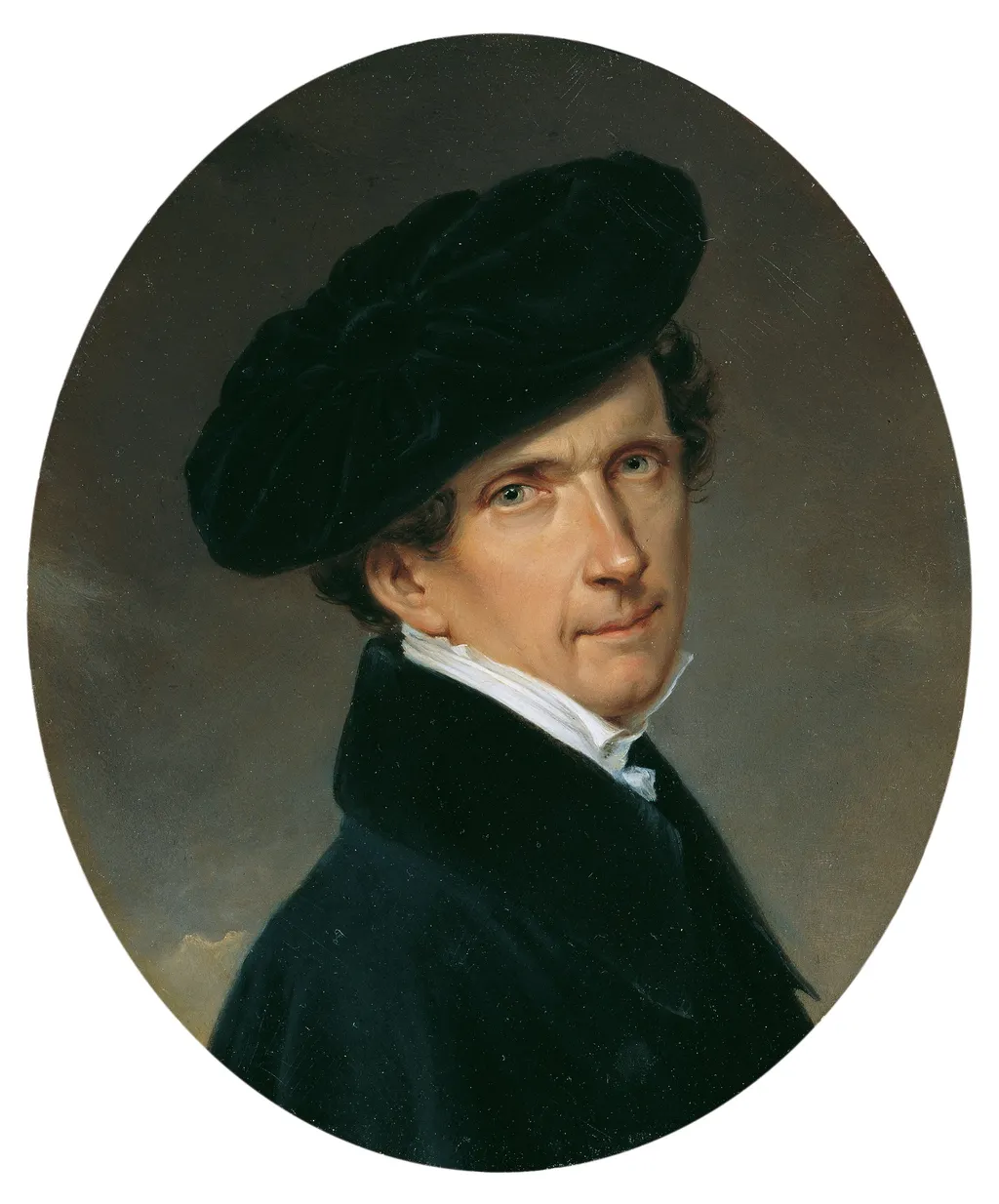 Selbstporträt, by Josef Lambert Denk, unspecified, 1836