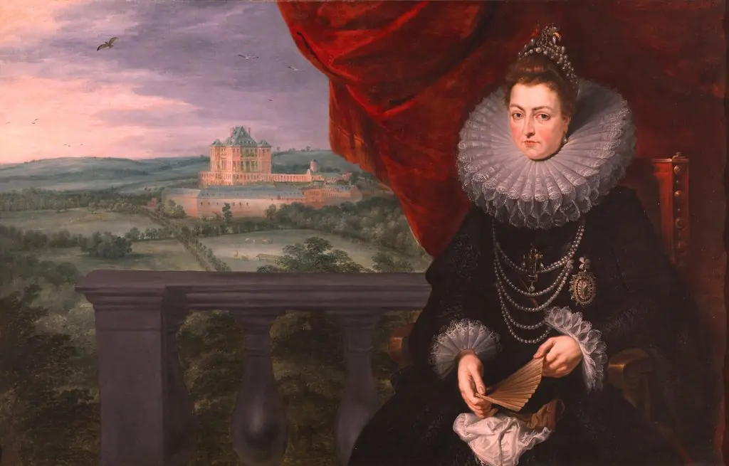 The Infanta Isabel Clara Eugenia, by Peter Paul Rubens, oil, 1615