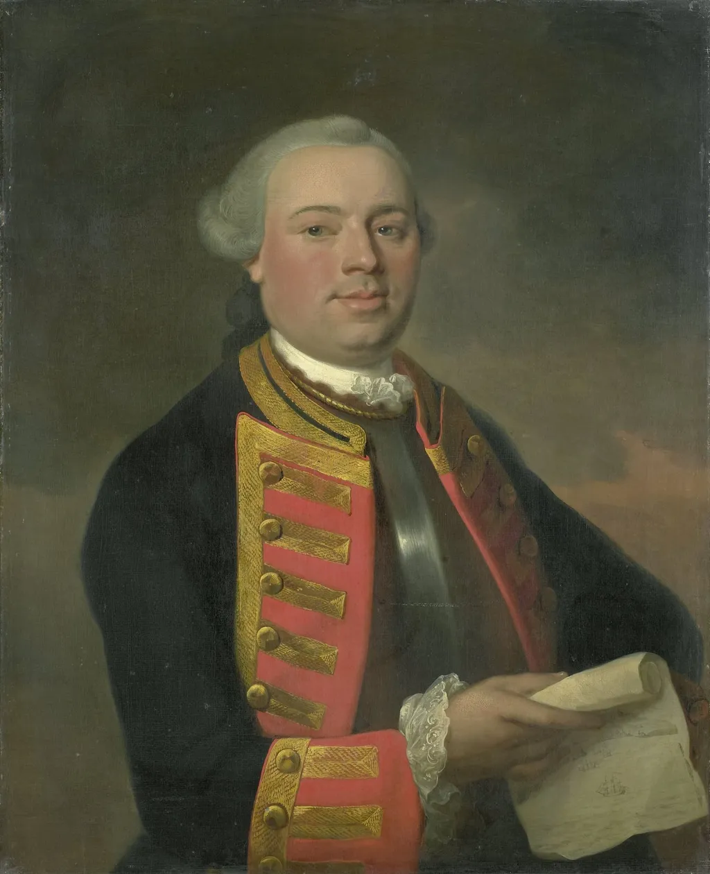 Johan Arnold Zoutman (1724-93), Vice Admiral, by August Christian Hauck, unspecified, 1770