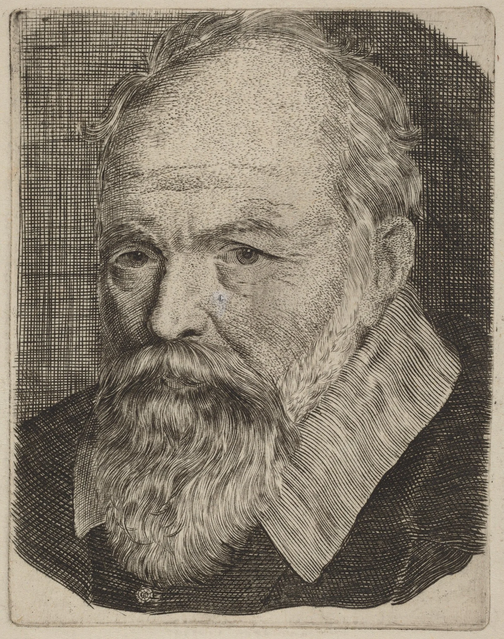 Portrait of a Man, detail