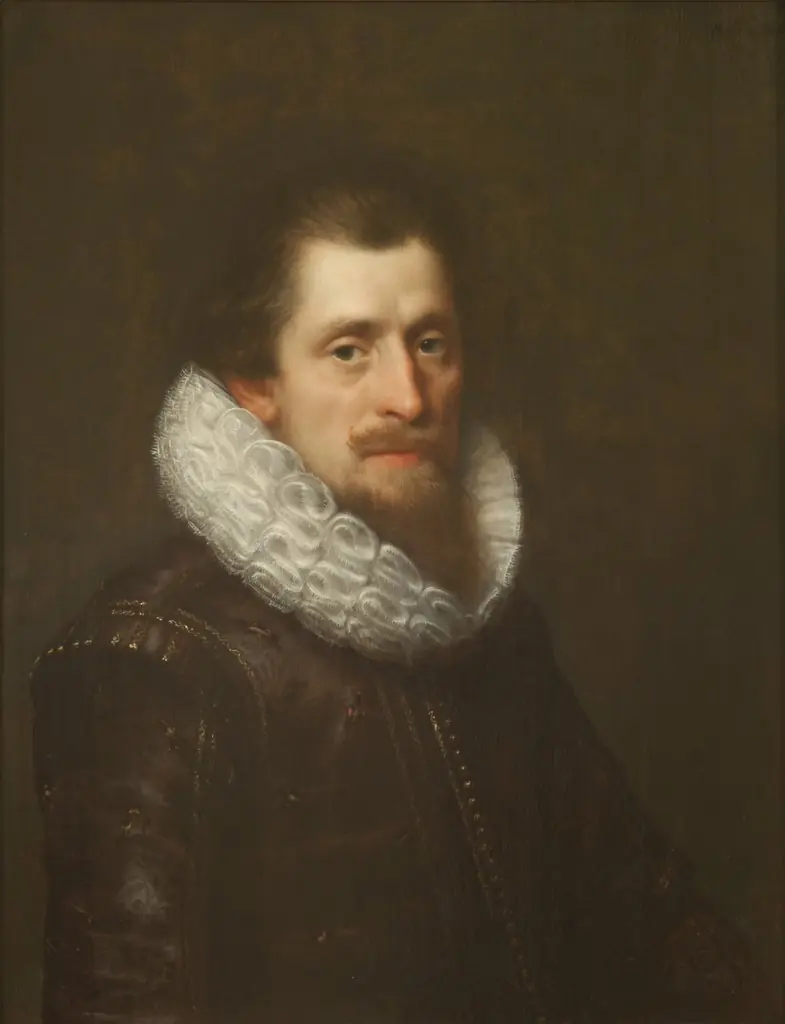 Portrait of a gentleman, by Paulus Moreelse, oil