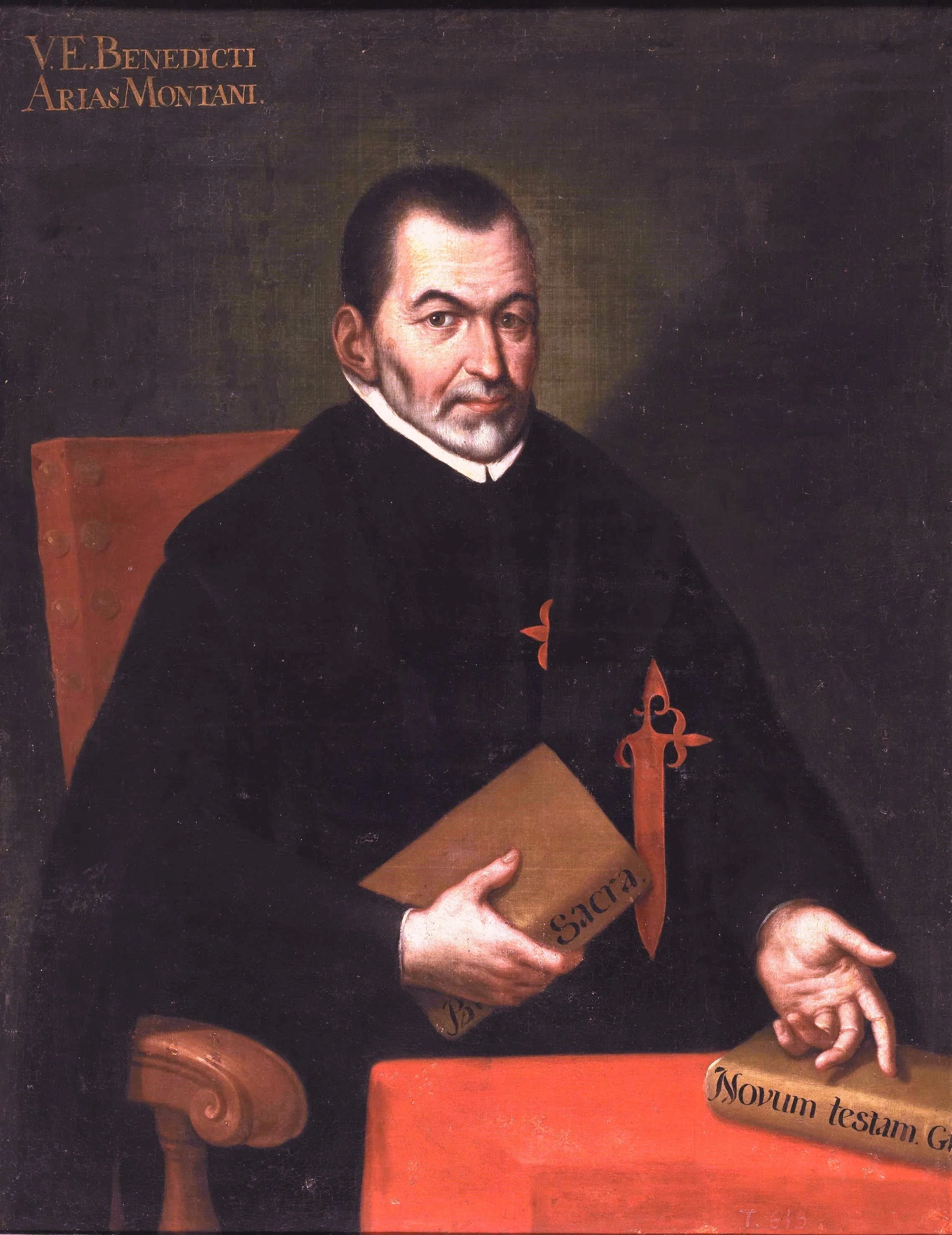 Benito Arias Montano, detail
