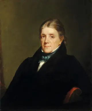 John Randolph, by Chester Harding, oil, 1829