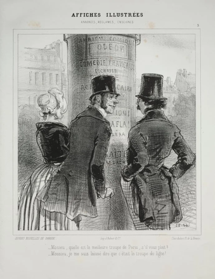Affiches Illustrées, detail