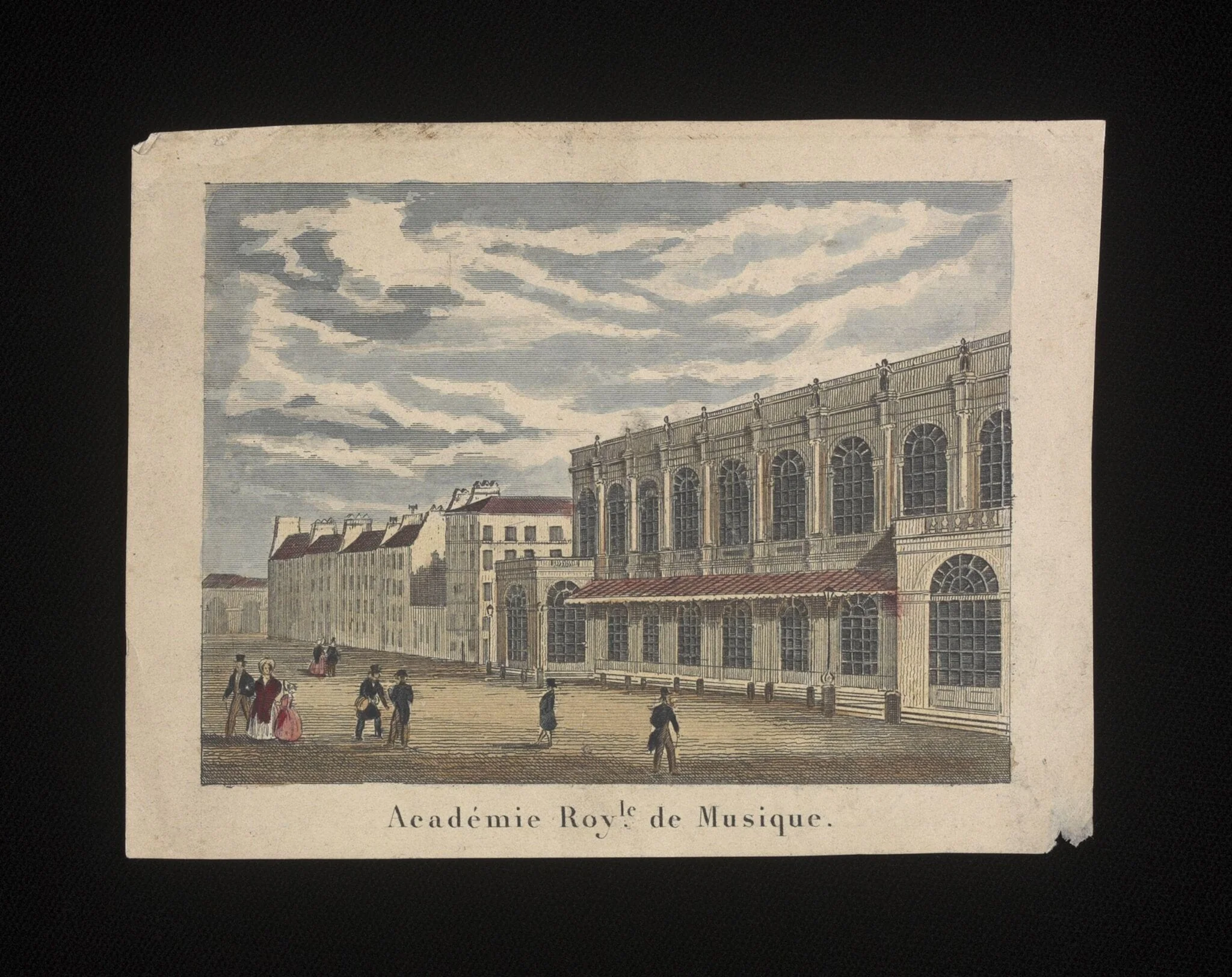 Académie Royale de Musique, detail