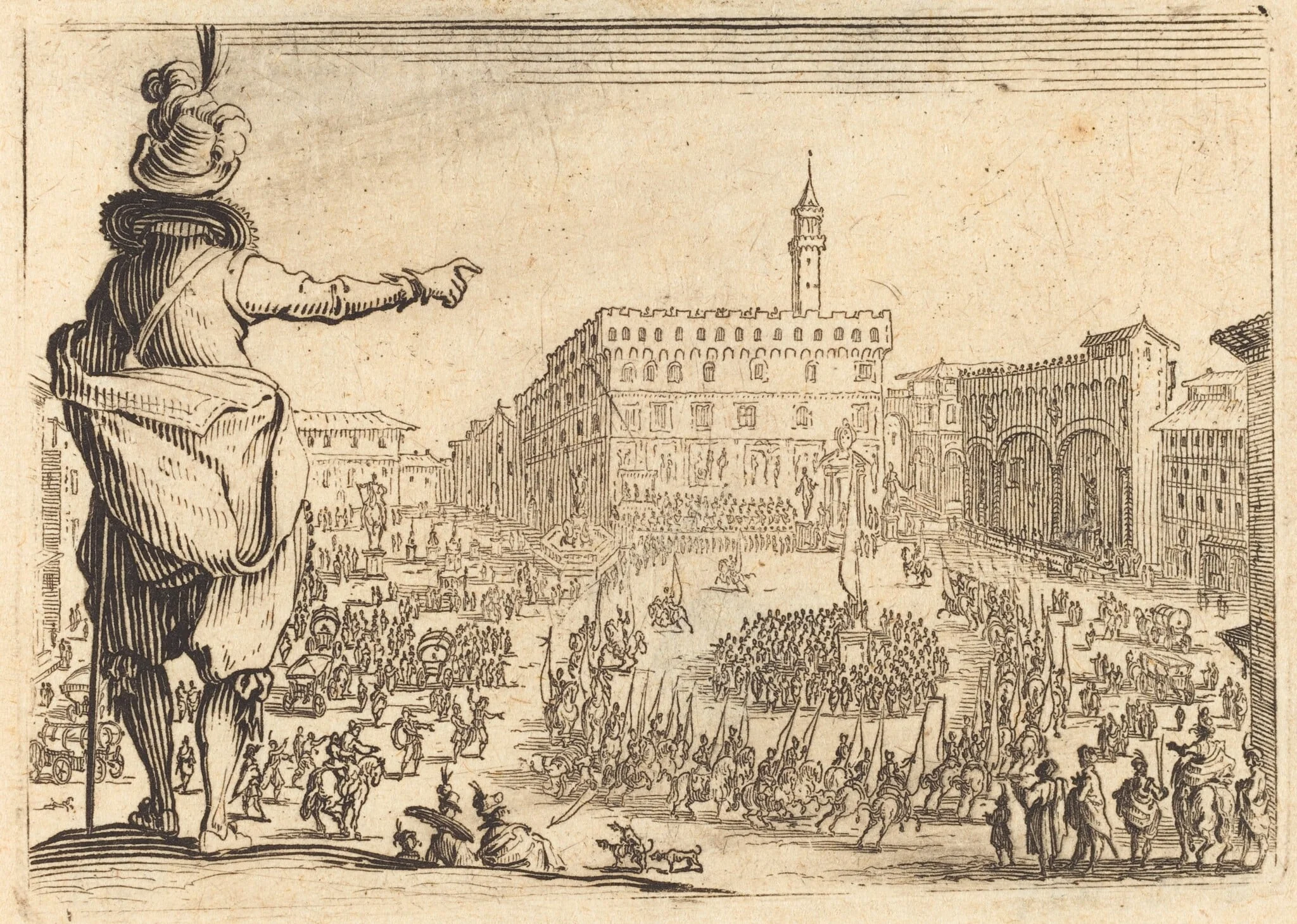 Piazza della Signoria, Florence, detail