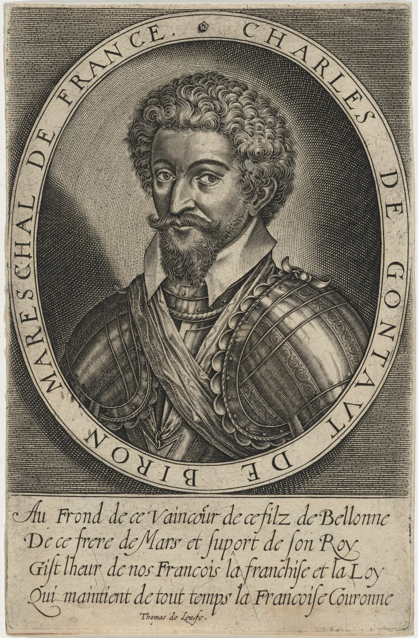 Charles de Gontaut, Duc de Biron, detail