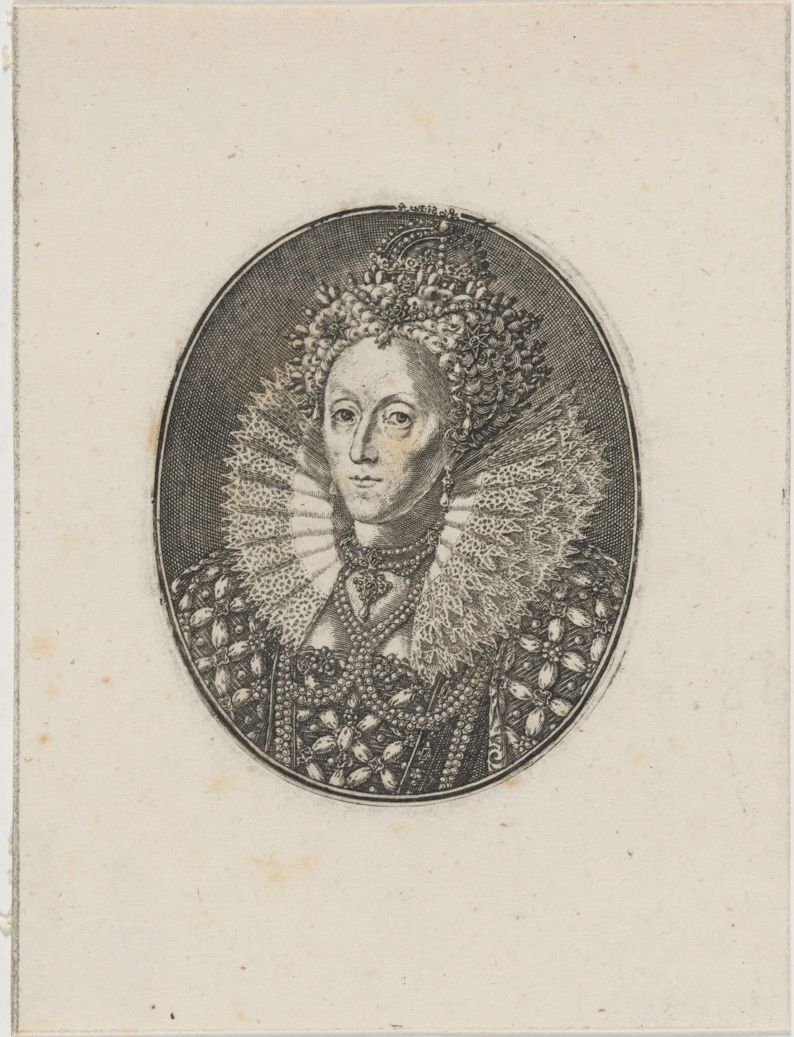Elizabeth, Queen of England, detail