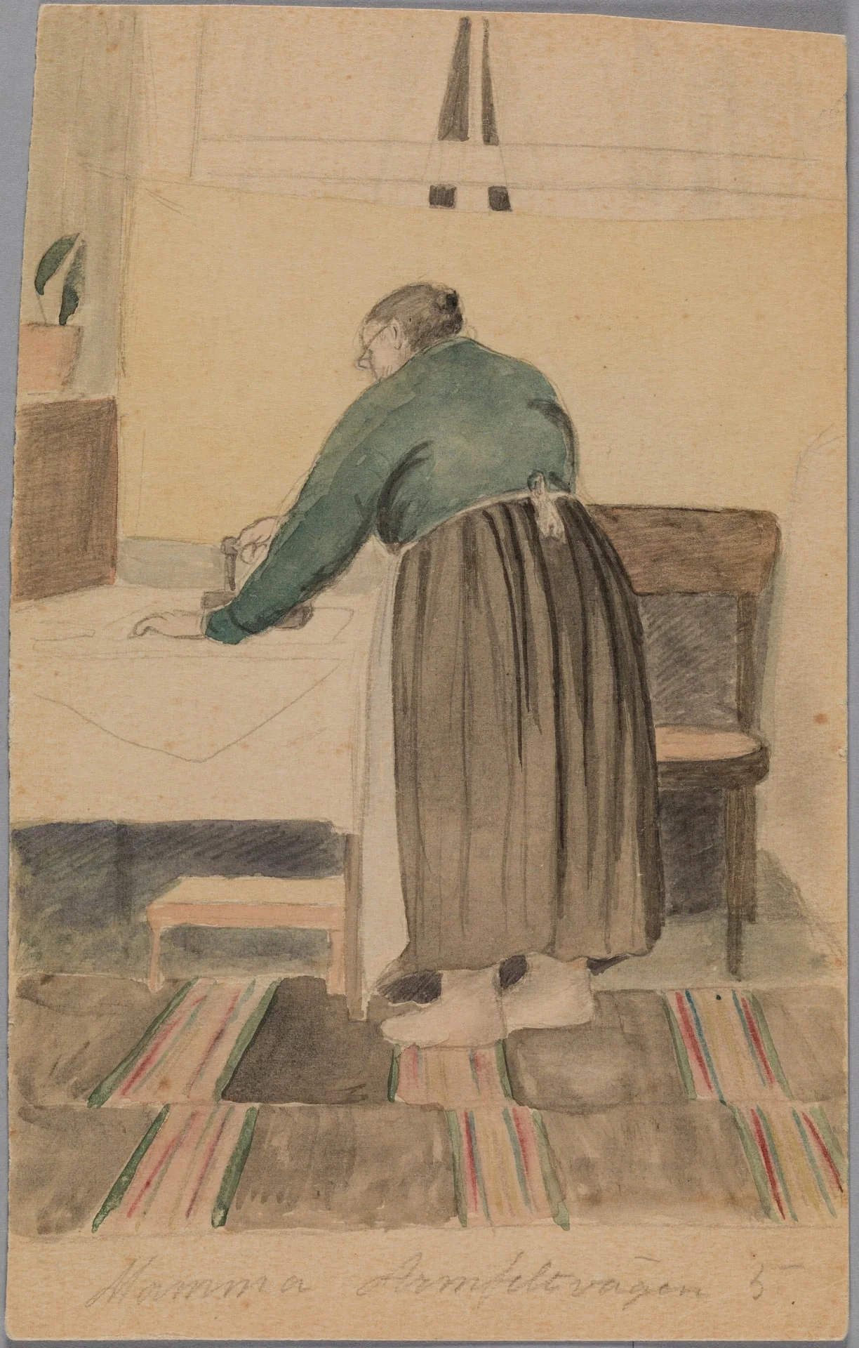 Maria Forslund, o.s. Johansdotter, detail