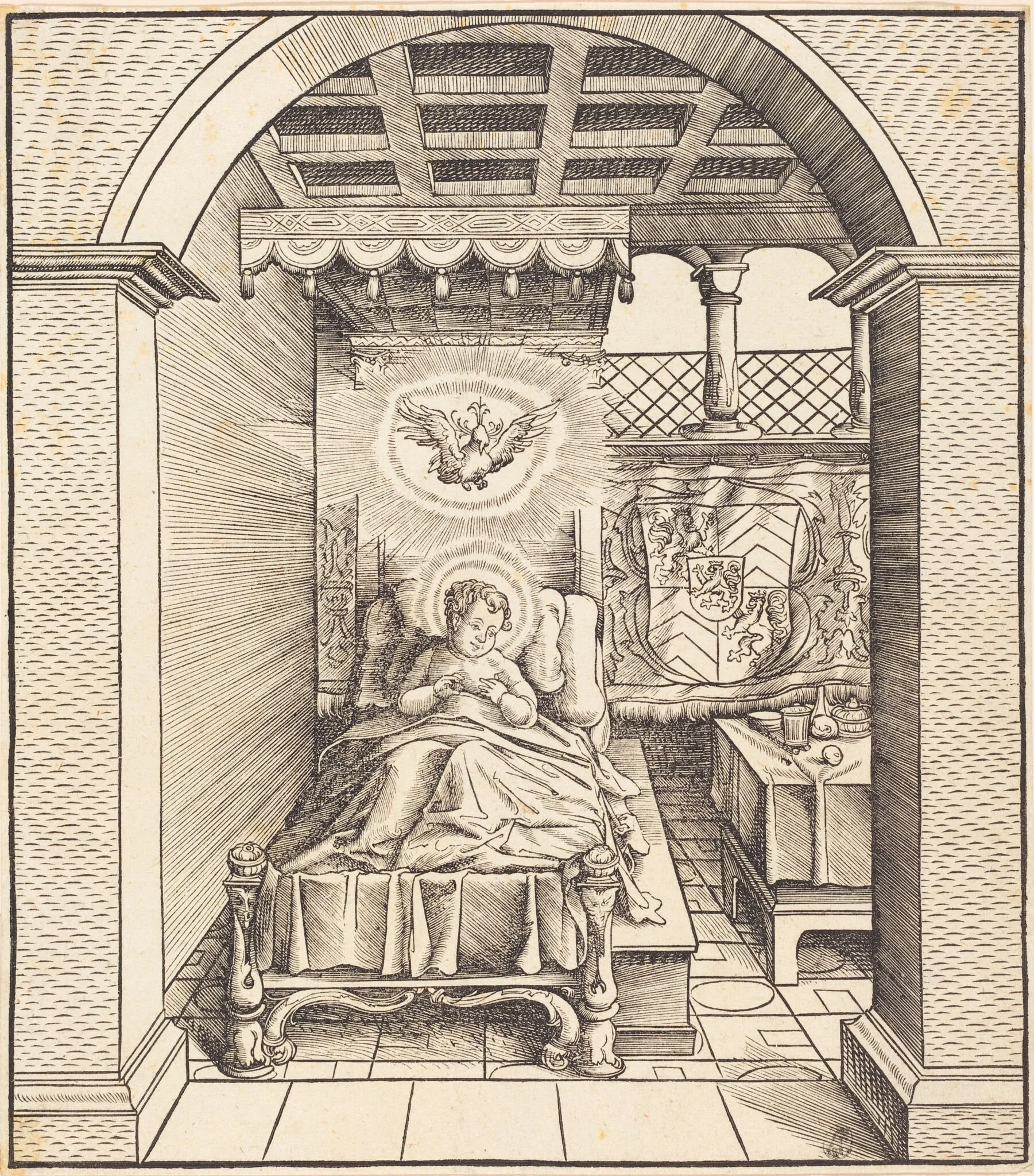 Saint Dentalinus, detail