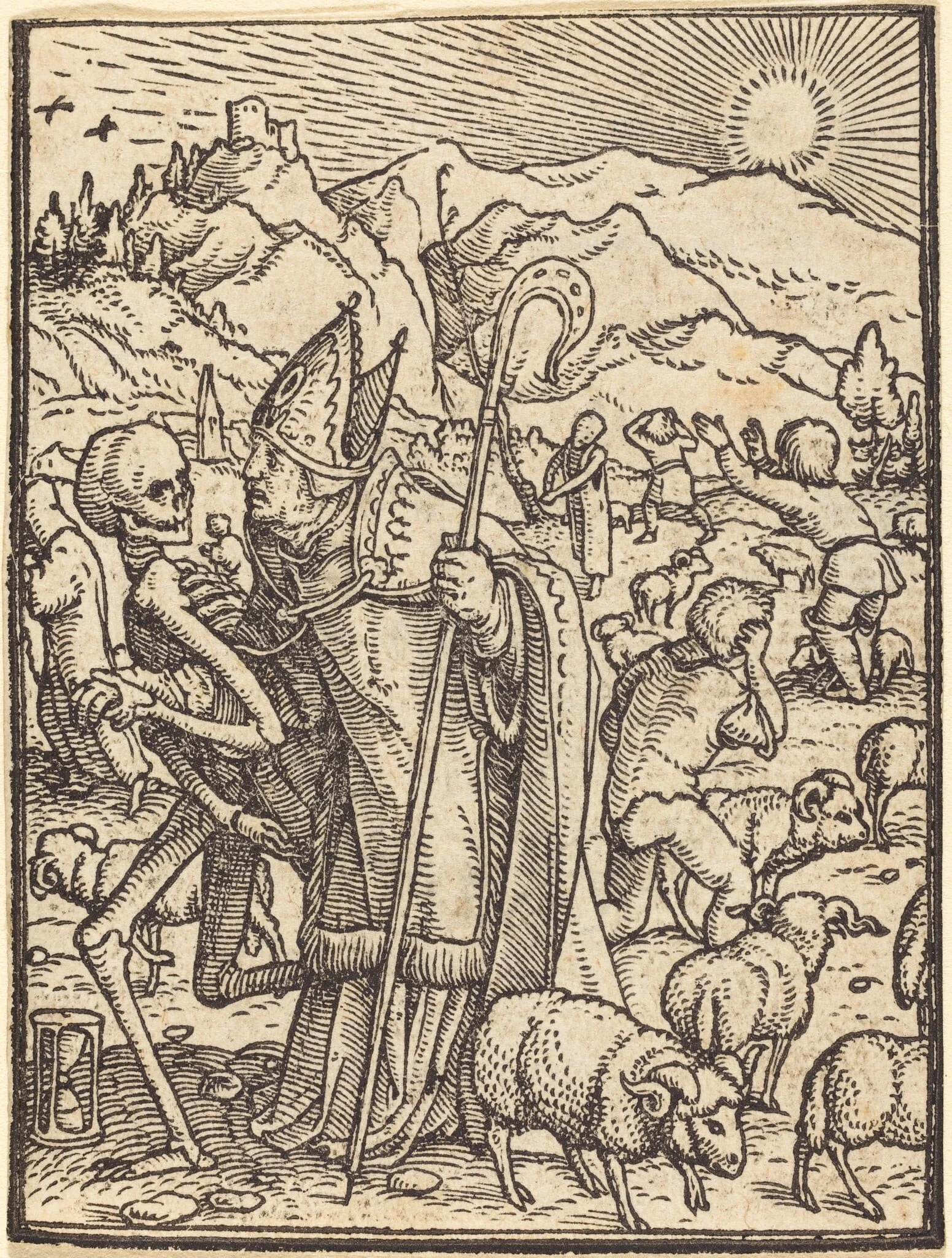 The Bishop, detail