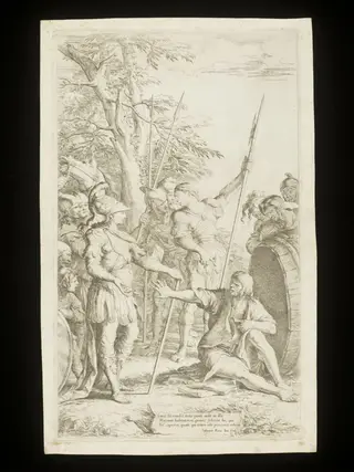 Diogenes and Alexander, by Salvator Rosa, 1662