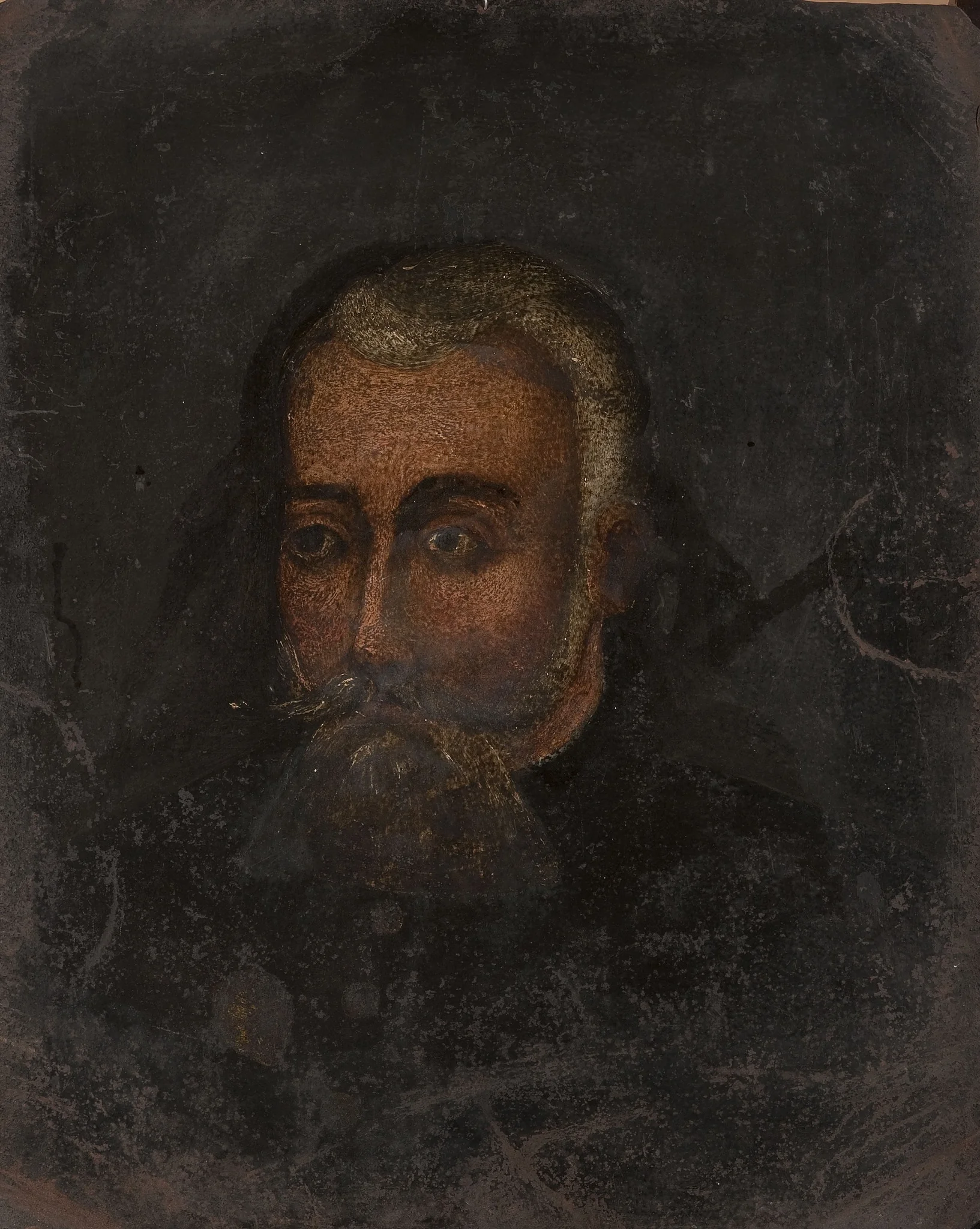 Portrait of Wawrzyniec Mirosławski (d. 1648), detail