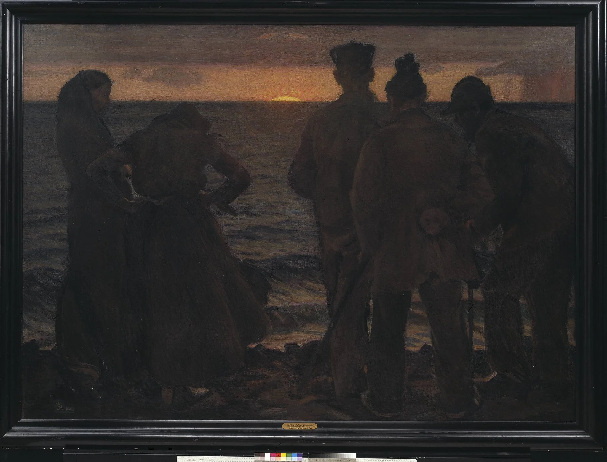 The Old People by the Beach, detail