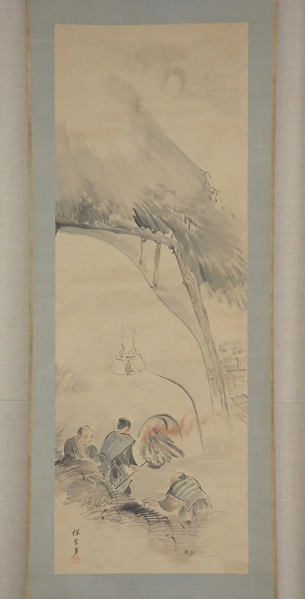 永樂保全筆 「陶造」|Making Ceramics, detail