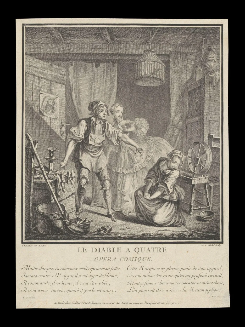 H Beard Print Collection, by Nicolas Chevallier, 1850