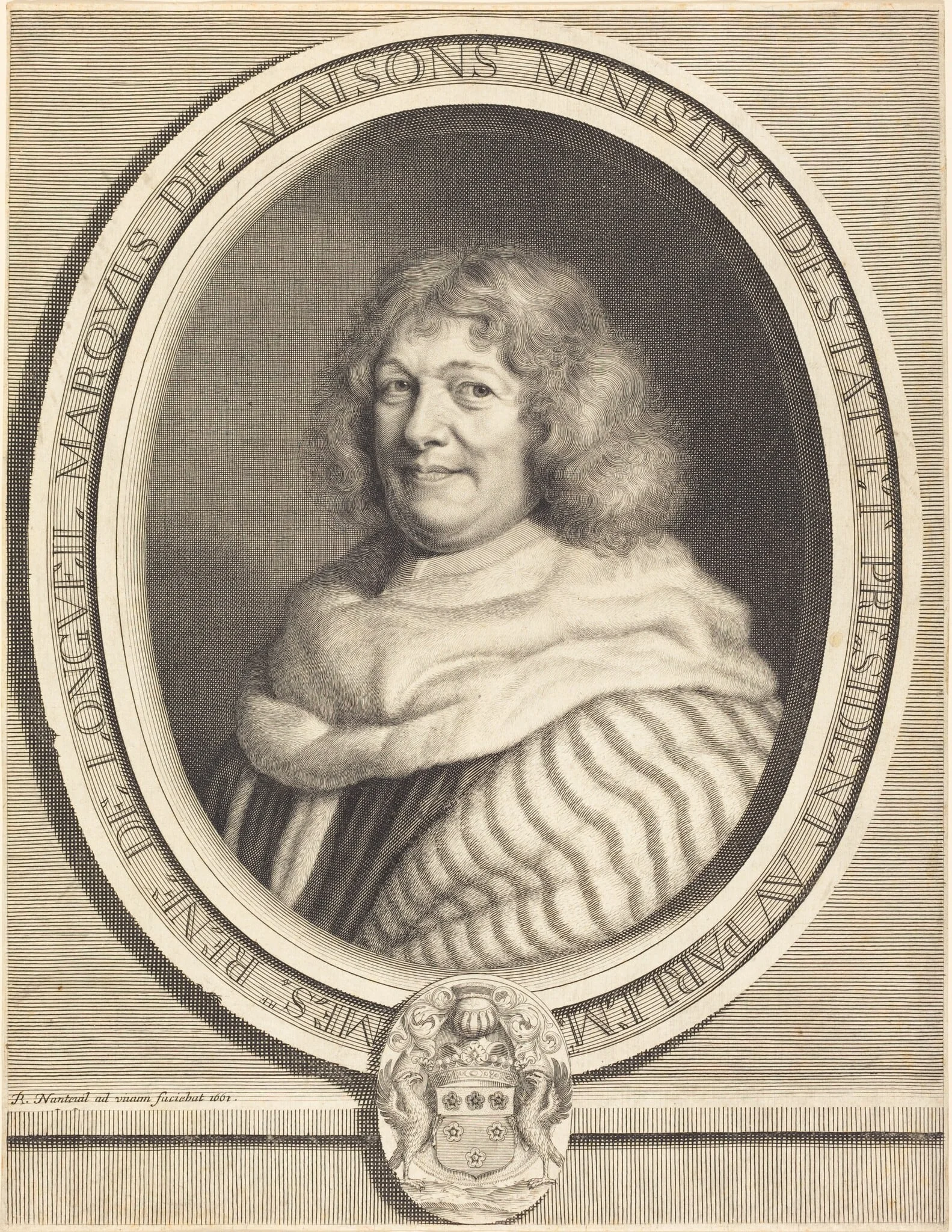 Rene, Marquis de Maisons, detail