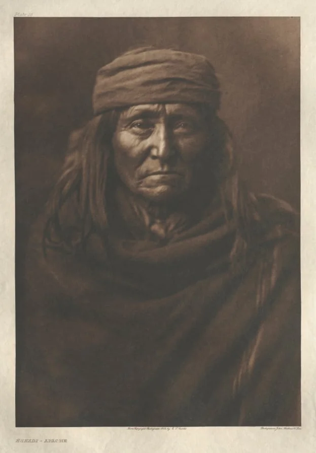 Portfolio I, Plate 16: Eskadi-Apache, detail