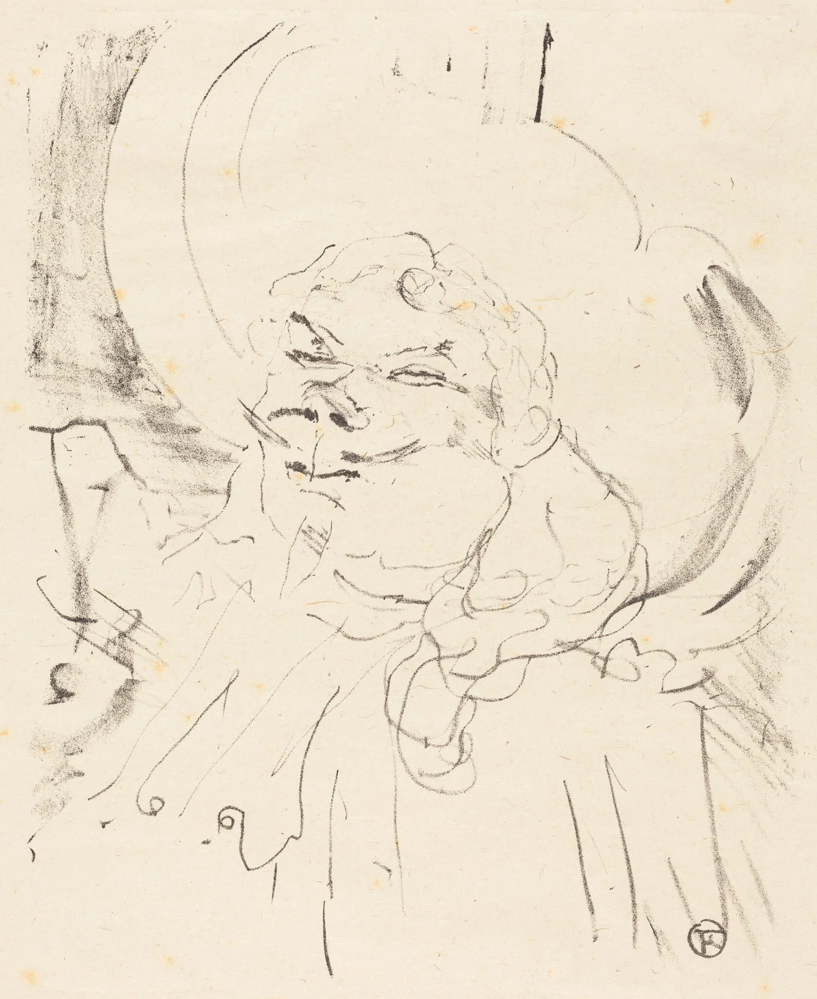 Coquelin the Elder (Coquelin aine), detail