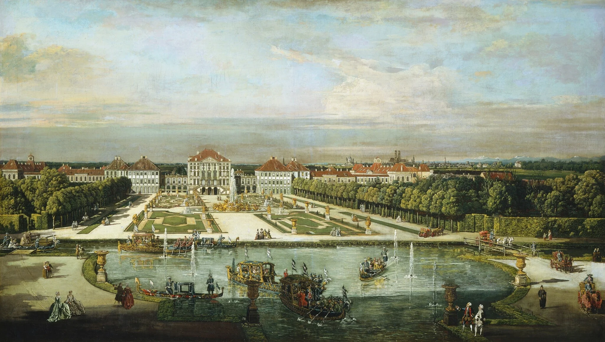 Nymphenburg Palace, Munich, detail