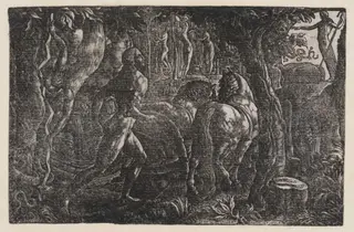 The Ploughman, by Edward Calvert, 1827