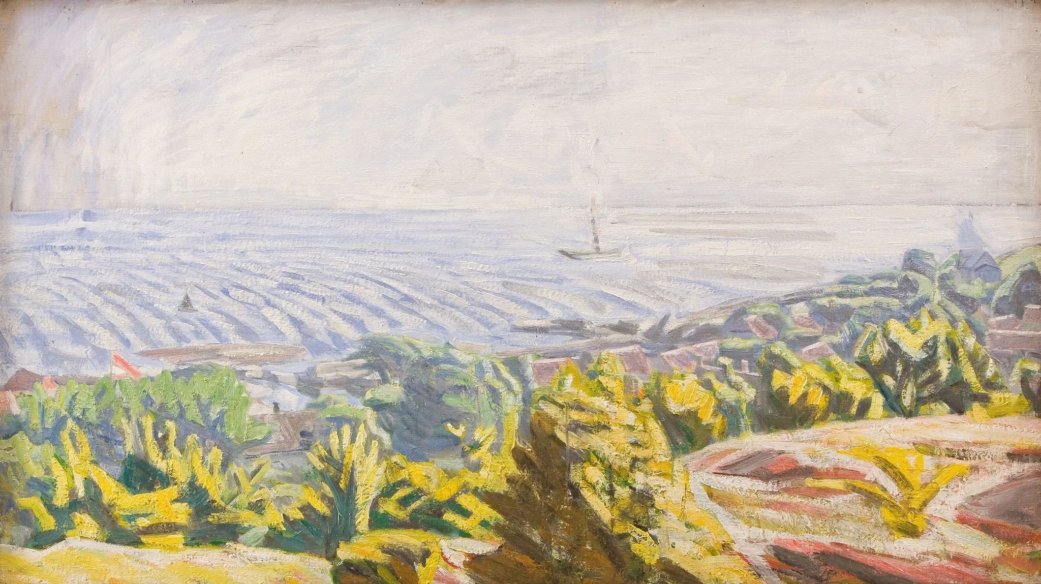 View from Bokul, Gudhjem, detail