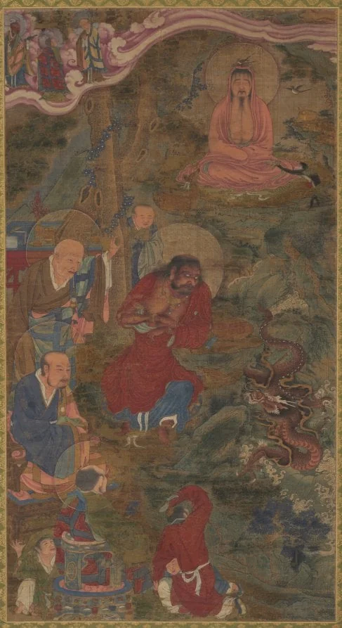 Miracle of the Dragon, detail