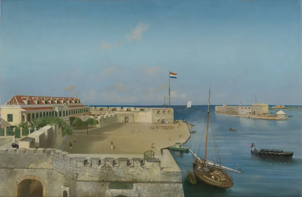 Untitled, by Prosper Crébassol, oil, 1858