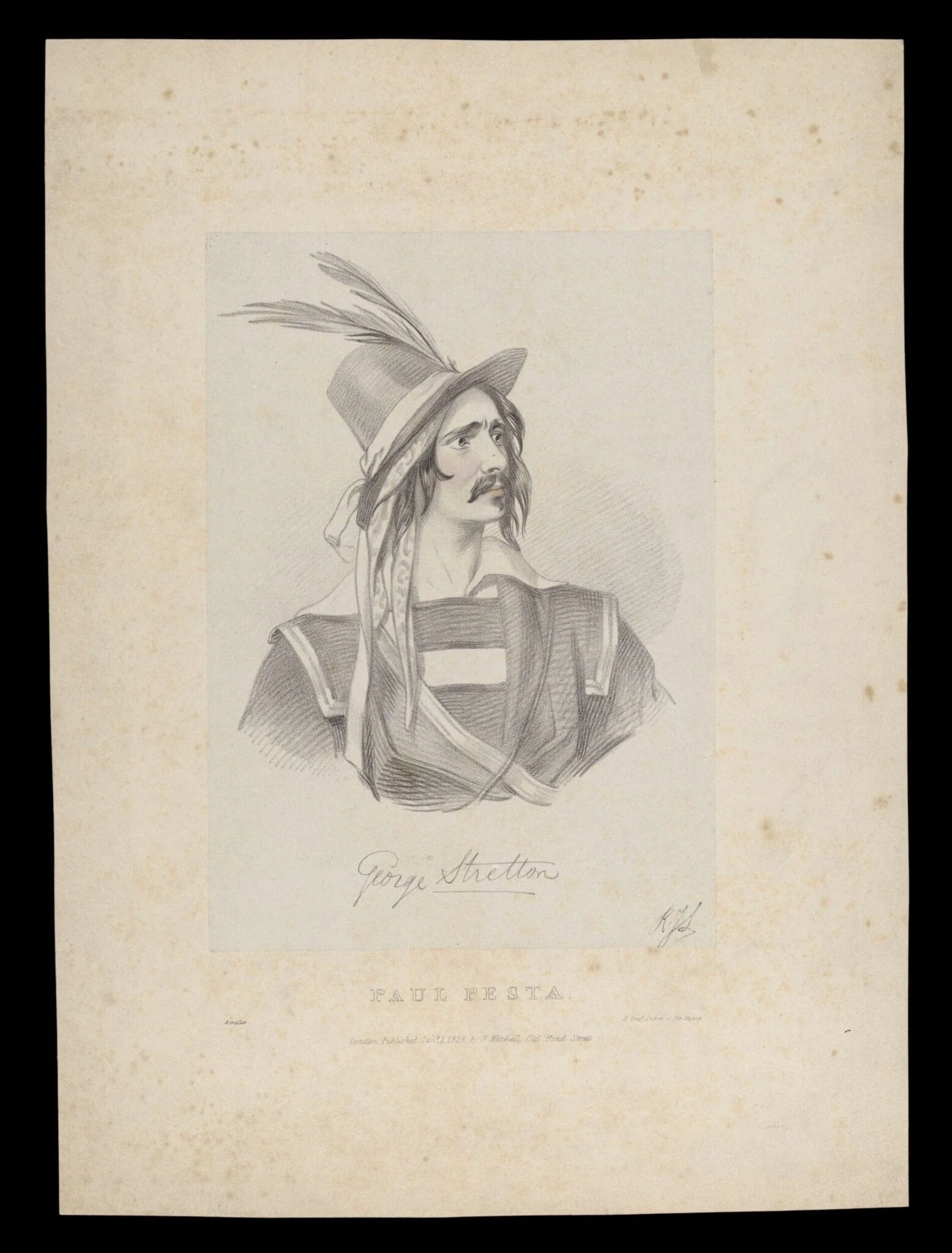 H Beard Print Collection, detail
