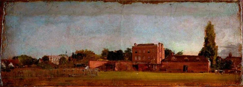 Golding Constable's House, East Bergholt, detail