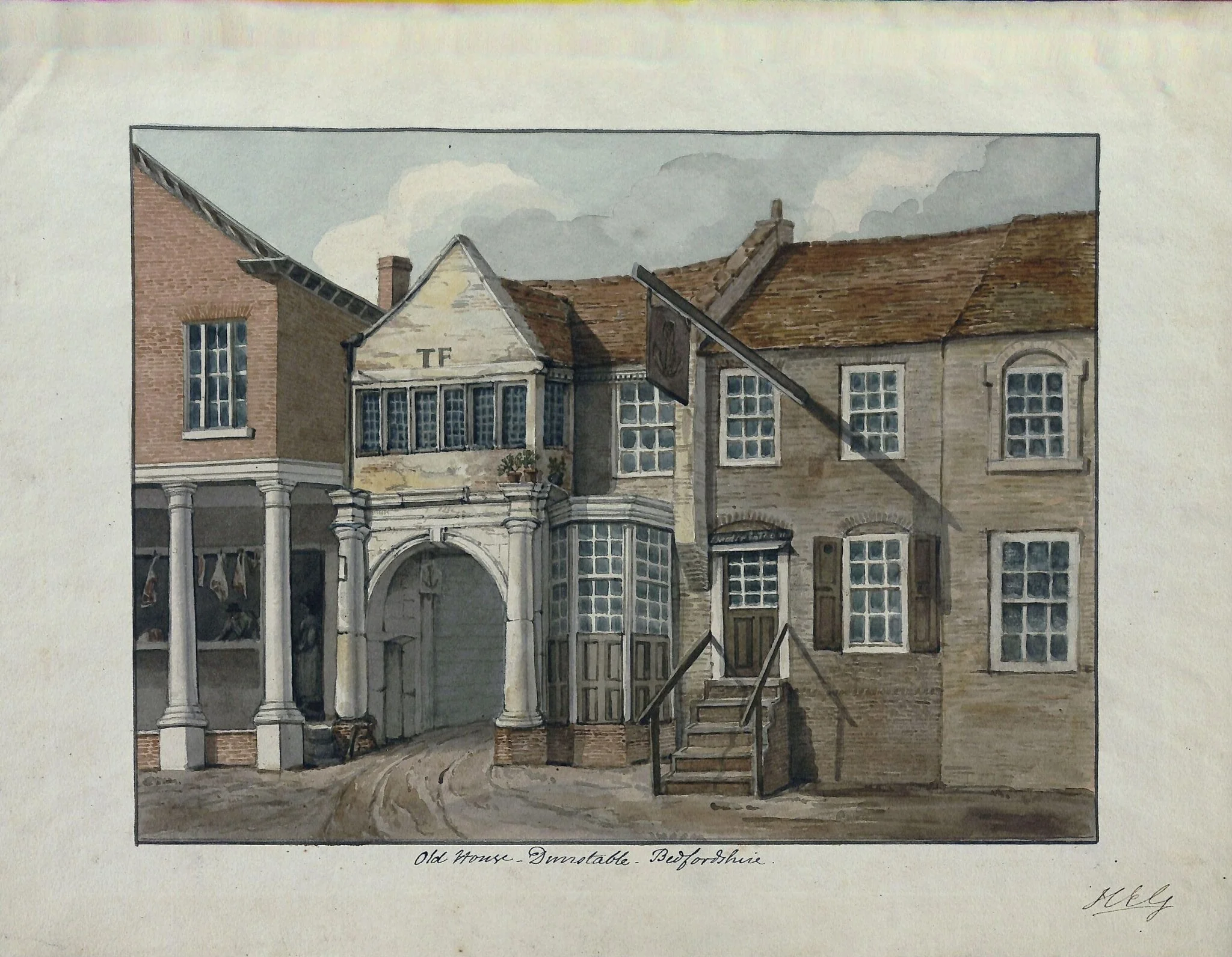 Old House, Dunstable, Bedfordshire, detail