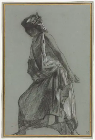 Arab Woman, by Eugène Fromentin, 1852